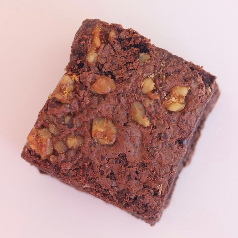 Brownies with walnuts