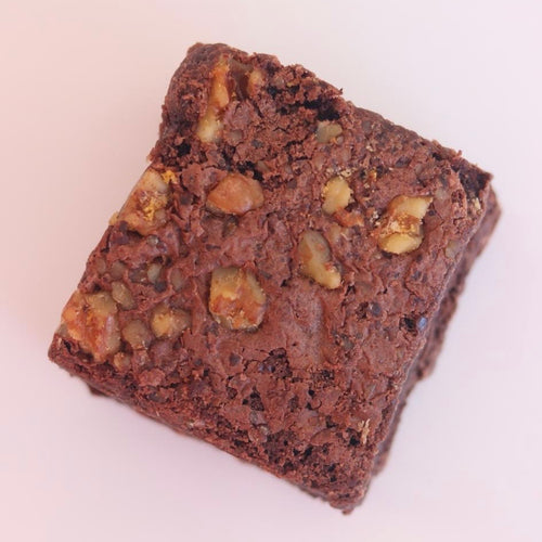 Brownies with walnuts