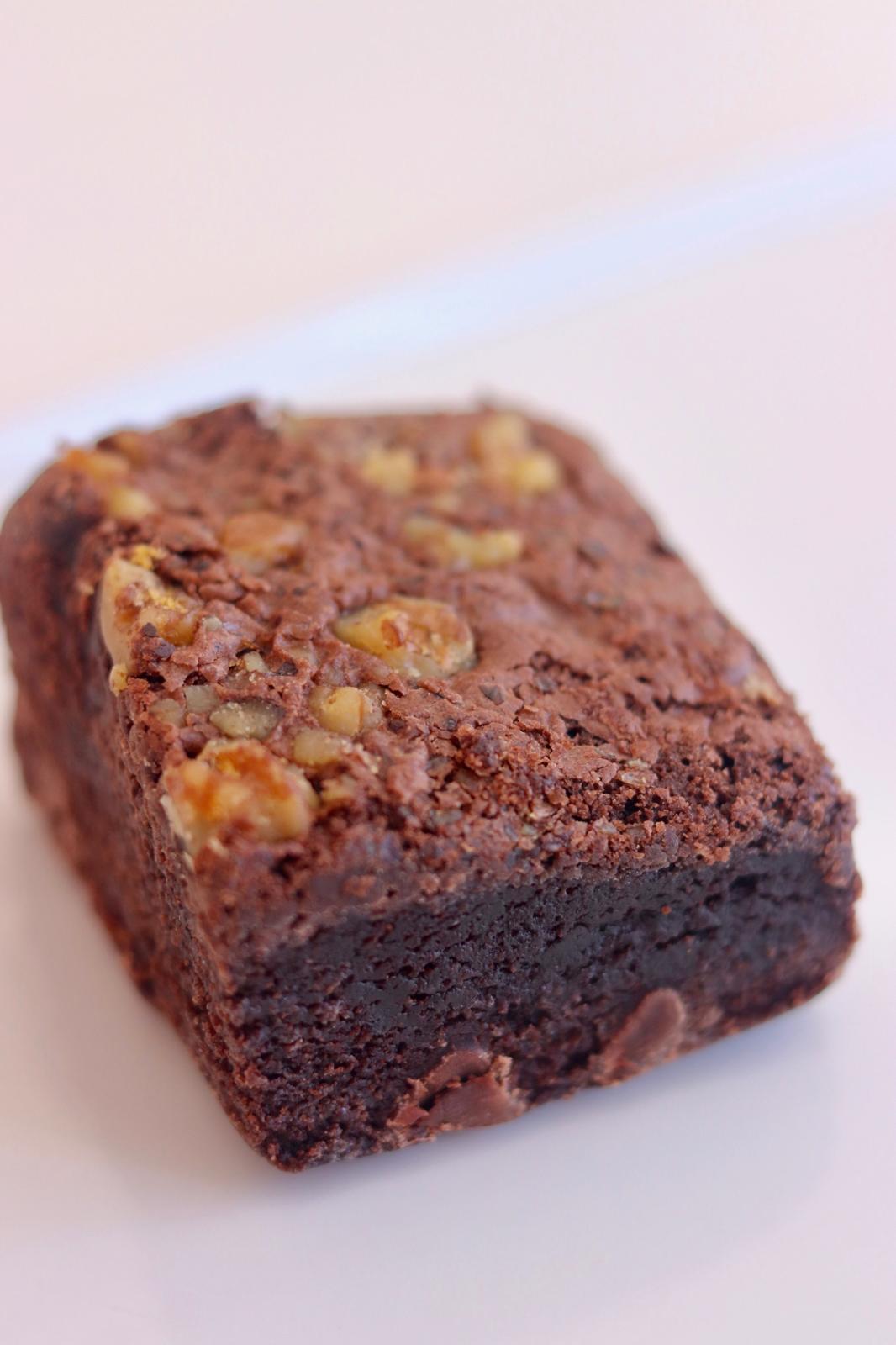 Brownies with walnuts